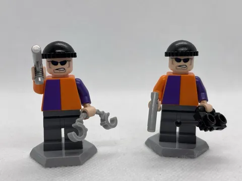 Lego Two-Face Henchman 2006/2012 UV Printed Minifigure Authentic