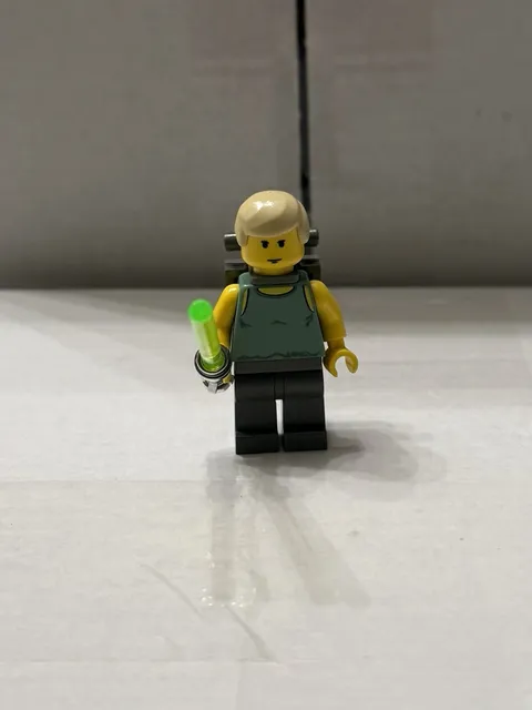 LEGO® Luke Skywalker Minifig sw0106 Star Wars Dagobah Jedi Training Green 4502