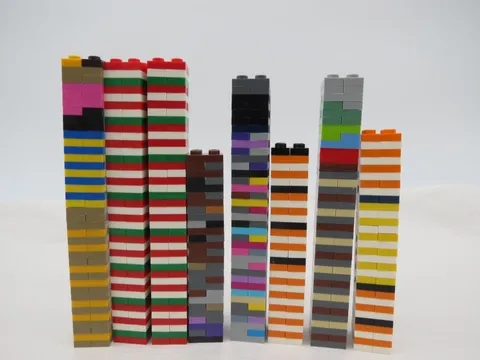 Genuine LEGO Plate 1x2 - Multiple Color & Quantity Options /3023 lot over 450 pc