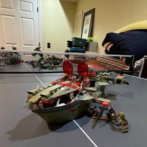 Lego 70006 craggers command ship used