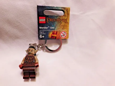 LEGO Lord of the Rings Mordor Orc Minifigure Key Chain 850514