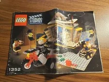 LEGO Studios Explosion Studio (1352) INSTRUCTION MANUAL BOOK ONLY 