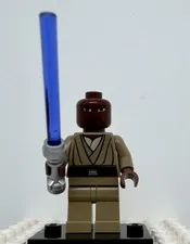 LEGO Star Wars Minifigure Mace Windu Clone Wars sw0220 Jedi w/lightsaber