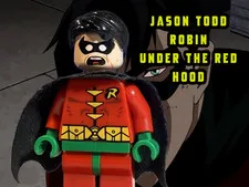 Custom Lego Robin Jason Todd Pad Printed Minifigure Batman Under The Red Hood