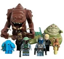 LEGO 9516 Star Wars Minifigure Lot Set of 8 Bulk Sale Jango Fett Jabba the Hat
