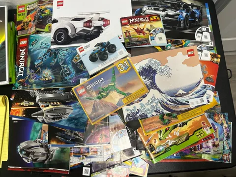 Lego Instruction Manuals HUGE Lot of 130+ Including Star Wars