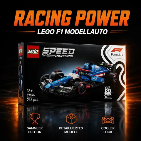 LEGO Speed Champions 77246 - Visa Cash App RB VCARB 01 F1® Race Car