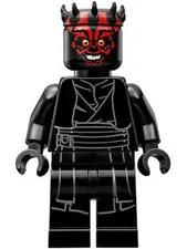 LEGO [No Color/Any Color] Darth Maul - Horns, Printed Legs, Open Mouth sw0808 Us