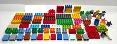 LEGO DUPLO Mixed Lot Bricks Figures Baseplates Specialty & More! + BONUSES