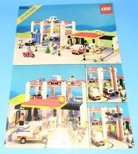 Lego Town Metro Park & Service Tower (6394) Instruction Booklet Only Legoland 