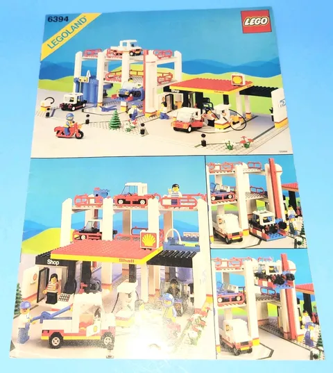 Lego Town Metro Park & Service Tower (6394) Instruction Booklet Only Legoland 