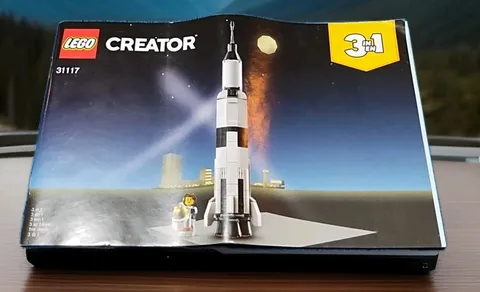 2021 LEGO 31117 Creator 3 in 1 Space Shuttle Adventure instruction manual only