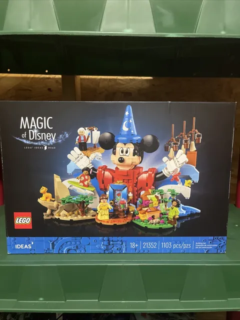 LEGO Ideas: Magic of Disney 21352 NEW Sealed Sorcerer's Apprentice Mickey Mouse