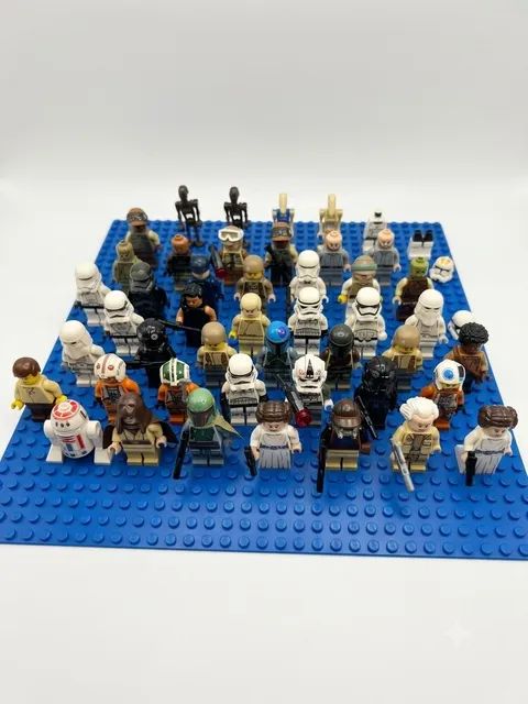 LEGO Star Wars Collection Lot 45 Minifigs Clones Stormtroopers As-Is