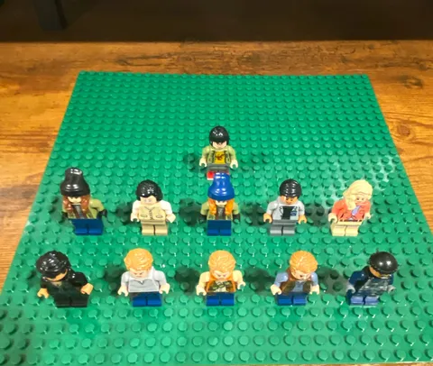 LEGO Harry Potter Minifigure Lot - 10 Assorted Character Figures, Plastic, 6+