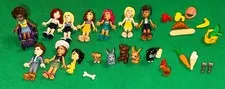 Lego Friends Minifigure Lot 