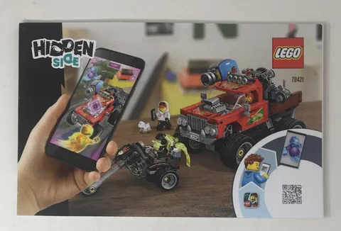 Lego 70421 El Fuego's Stunt Truck Instruction Manual Book Only - No Bricks