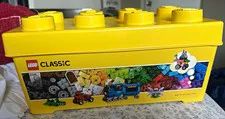LEGO Classic Yellow Stackable Storage Container 484 Pieces Set 10696