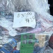 LEGO Bulk Lot Mixed Loose Bricks & Parts, Multicolor Plastic Pieces in Bag