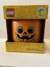 LEGO Pumpkin Storage Head NIB