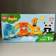 New Lego Duplo 10955 Animal Train Set Tiger Panda Giraffe Elephant Sealed Box