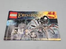 Lego Lord Of The Rings, Set 9470 Spider  Instruction Manual