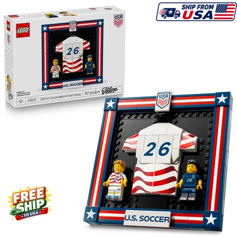 LEGO Editions 2026 U.S. Soccer National Team Jersey - Building Set
