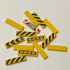 Lego 2431 Yellow Replacement Add-on Pieces Parts Lot of 14
