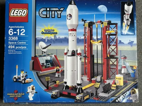 LEGO City Space Centre 3368 Set Sealed (Never opened but box has minimal dents)