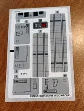 LEGO 75154 - Star War - TIE Striker - STICKER SHEET