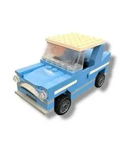 LEGO 4841  Harry Potter Car Only Flying ford - Complete