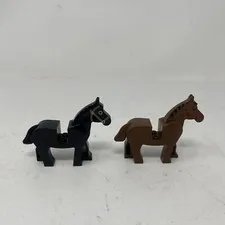 Lego 4493 - Black Horse and Brown Horse