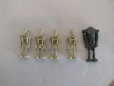 LEGO Star Wars Battle Droid/ Super Battle Droid Minifigure Lot Of 5