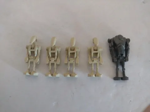 LEGO Star Wars Battle Droid/ Super Battle Droid Minifigure Lot Of 5