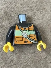 Lego Torso Fire Reflective Stripe Vest with Pockets/Shoulder Strap