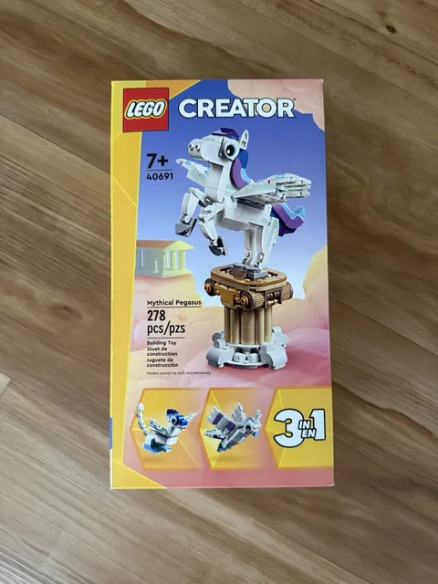 New Sealed lego 40691 creator 3-in-1 mythical pegasus