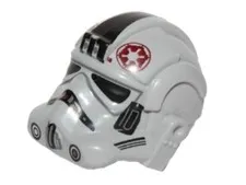 LEGO® 87556pb05 Headgear Helmet SW Stormtrooper AT-AT Driver