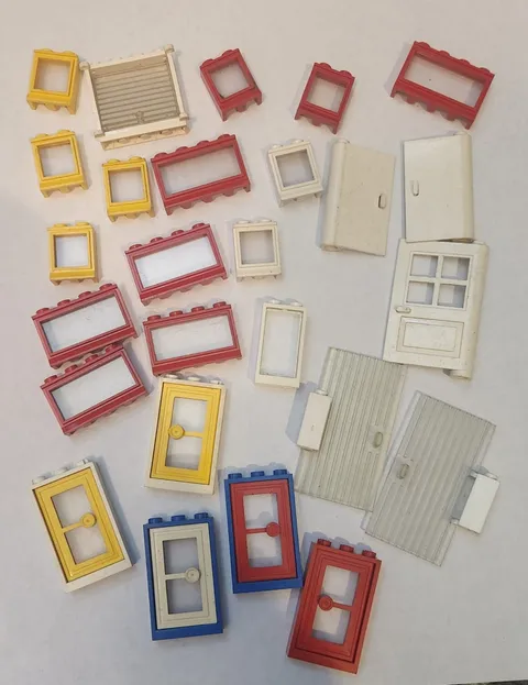 LEGO Classic Windows &Doors Lot