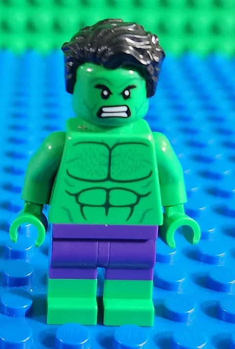 The Incredible Hulk (Angry) Marvel Superheroes Lego Minfigure