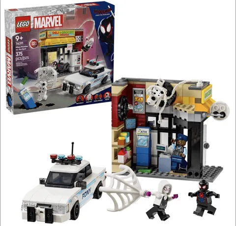 LEGO Marvel  Spider-Verse: Miles Morales Vs. The Spot (375 Pieces) 76311 2025