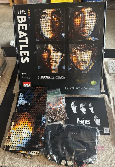 LEGO Art: The Beatles (31198) 1 Picture 4 Options 100% Complete