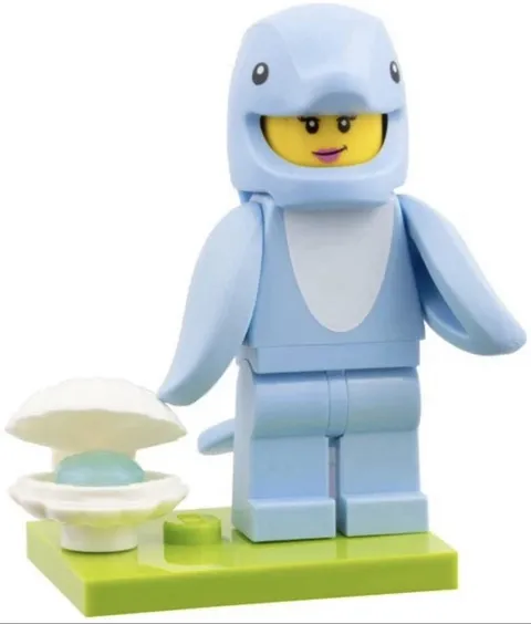 LEGO Series 28 Dolphin Costume Fan Minifigure col28-9 NEW