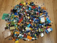 LEGO Building Bricks Bulk Lot Mixed Parts Pieces Approximately 8 lbs