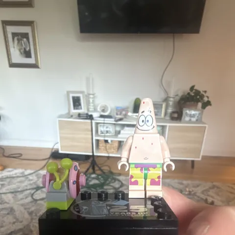 LEGO Patrick Star and Gary Minifigure LEGO Minifigures Plastic