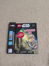 LEGO Star Wars: The Greatest Jedi Book w/ Luke Skywalker Minifigure Disney New