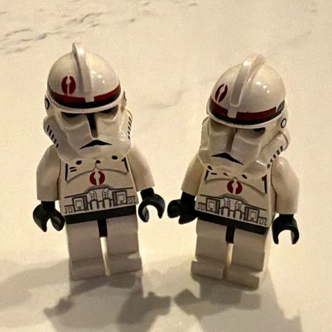 LEGO Star Wars Clone troopers 91st  Mobile reconnaissance corps phase 2 (2005)