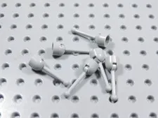 LEGO Lot of 6 Light Bluish Gray Antennas Levers BI