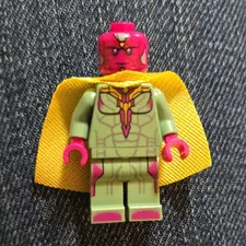 LEGO Vision Minifigure Yellow Cloth Cape Plastic & Fabric Age 5+