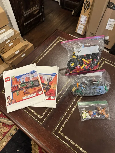 🔥RETIRED SET🔥LEGO Toy Story: Western Train Chase (7597) 99% Complete *SEE DESC