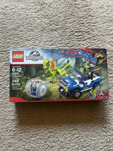 LEGO Jurassic World: Dilophosaurus Ambush (75916) Brand New Sealed